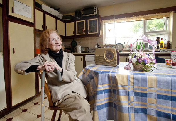 Jo McNamara reminisces at her home in Moyasta. Photograph by Declan Monaghan