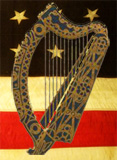 IAWA Flag and Harp