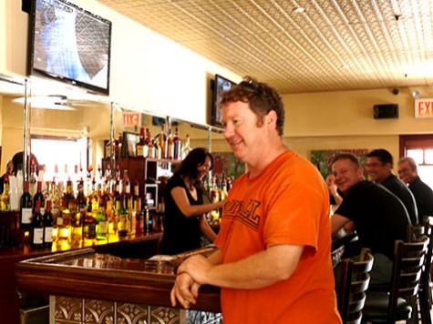 Mike Murphy at Murphy's Bar in Woodside