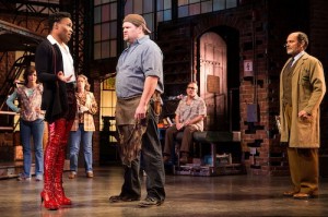 Billy Porter, Daniel Stewart Sherman, and Marcus Neville (right). (c)Matthew Murphy