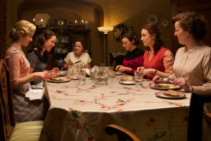 Mrs Keogh's dinner table