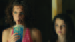 Rita Carmichael (Katie Holmes) and her daughter Ruthie (Stefania Owen) in ALL WE HAD. Cinematographer: Brett Pawlak