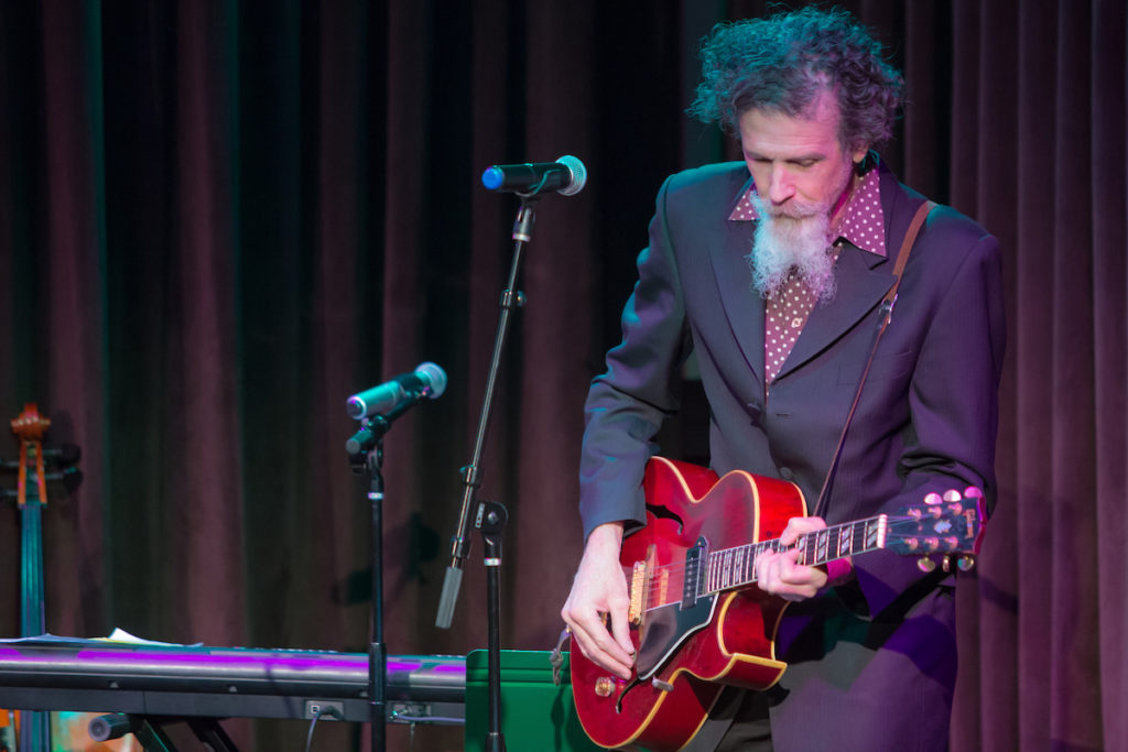 Walter Parks opens the show with "Coming Home." Photo courtesy of Charles R. Hale.