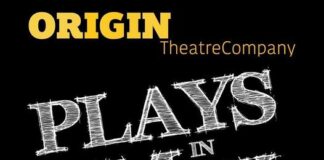 Origin graphic for Plays in May playreading series