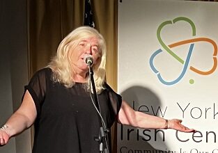 Niamh Parsons and Graham Dunne at NYIC