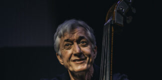 Photo of Sean Gormley and a double bass